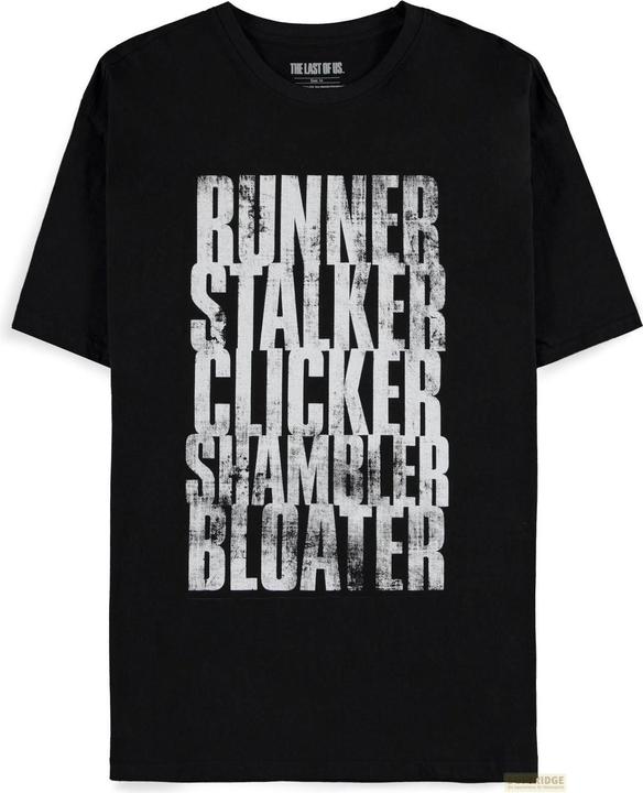 Produktbild Difuzed The Last Of Us - Run Stalk Click Shamble Bloat - Men's Short Sleeved T-shirt - XL (XL)