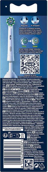 Image du produit Oral-B Brosses à dents Pro Cross Action, 4 pièces (4 x)