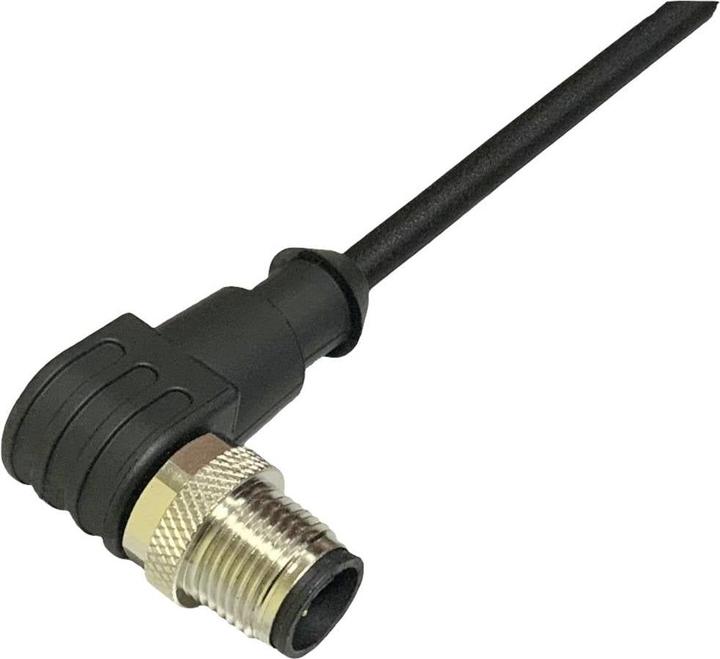 Image du produit BKL Electronic 2702033 Câble de raccordement capteurs/actionneurs connecteur M12, coudé 2 m