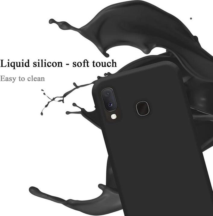 Actual product image Cadorabo TPU Liquid Silicone Case Cover (Samsung Galaxy A20e)