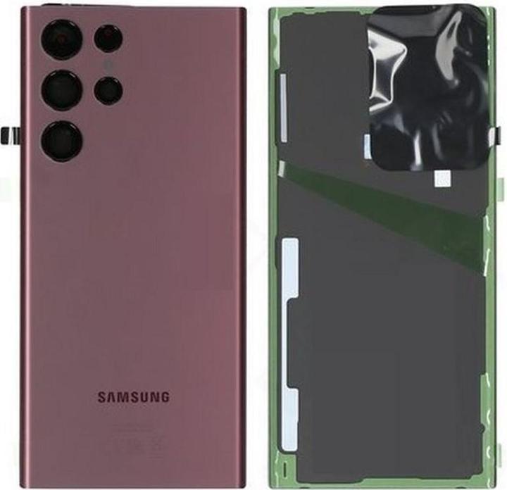 Produktbild Samsung Battery Cover für S908B Galaxy S22 Ultra - burgundy (Samsung Galaxy S22 Ultra)