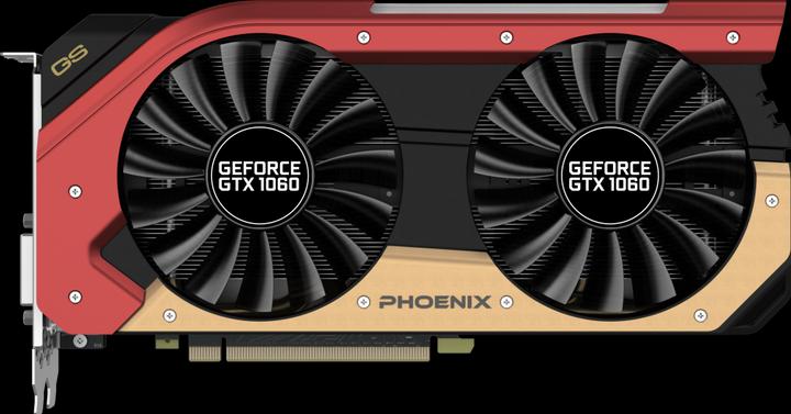 Produktbild Gainward GeForce GTX 1060 Phoenix GS (6 GB)