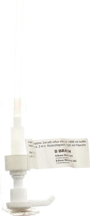 Braun Dosierpumpe 1000ml (2ml) mit Rückschlagventil