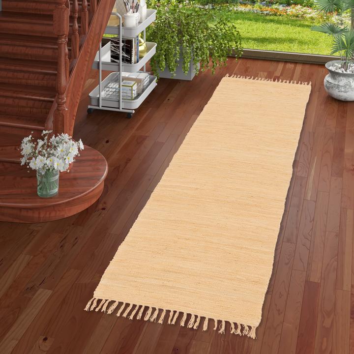 Produktbild Pergamon Baumwolle Natur Teppich Läufer Jolly Cotton (70 x 140 cm)