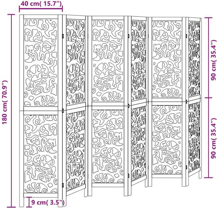 Actual product image VidaXL Screen