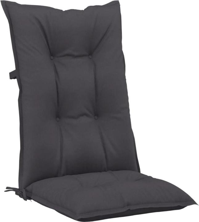 Actual product image VidaXL Hochlehner-Auflagen 4 Stk. Stoff (120 x 50 x 3 cm)