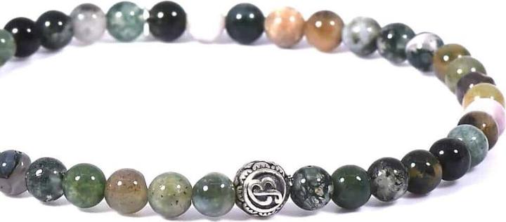 Produktbild Balibay Melinda (18 cm, Moosachat, 925 Sterling Silber, Achat, Edelstein)