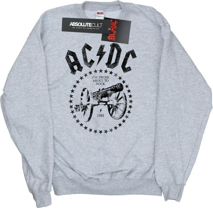 Image du produit AC/DC - Sweat WE SALUTE YOU CANNON - Garçon (152, 158)