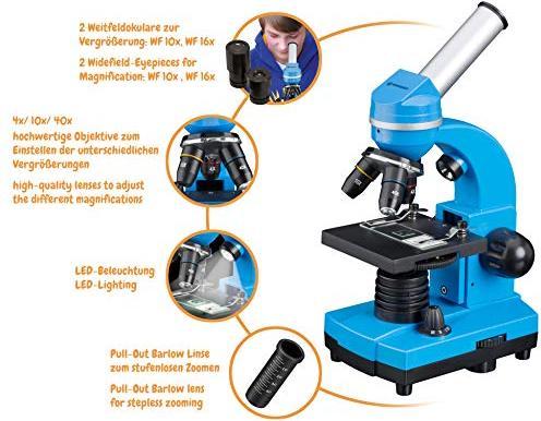 Actual product image Bresser Biolux SEL student microscope
