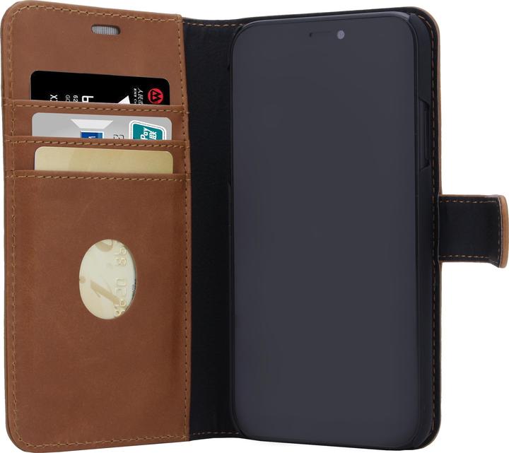 Produktbild Radicover Exclusive 2-i-1 Handy-Schutzhülle 15,5 cm (6.1 Zoll) Folio Braun (Apple iPhone 11)