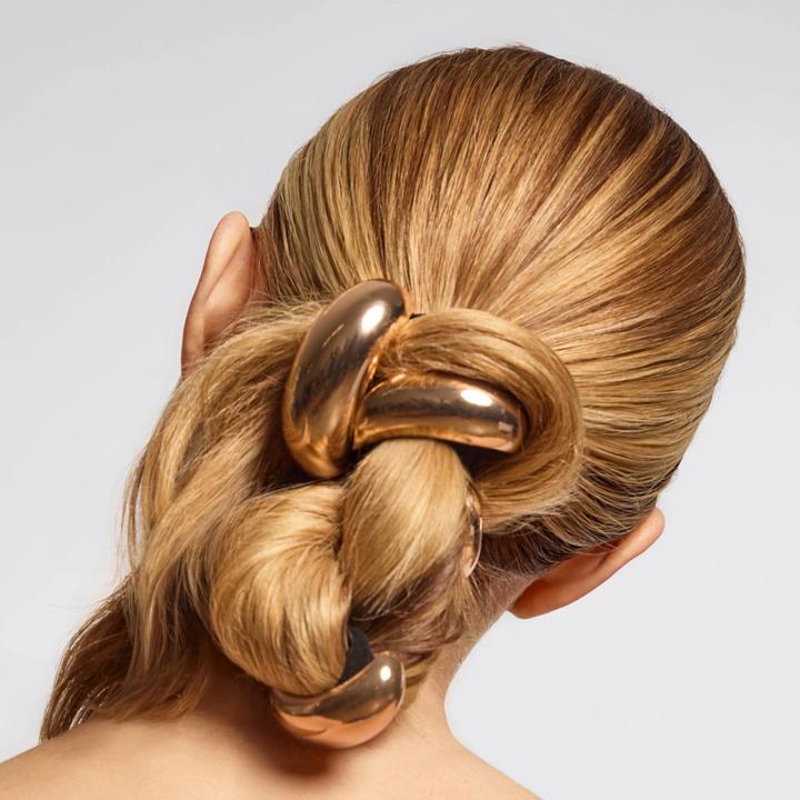 Produktbild Kitsch Haarband Metallwolke Gold L