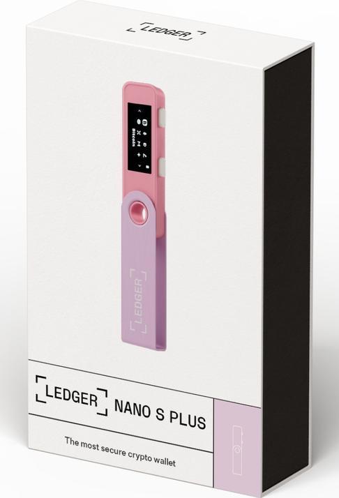 Produktbild Ledger Nano S Plus - Pastel Pink (Ethereum Classic, Bitcoin, Weitere)
