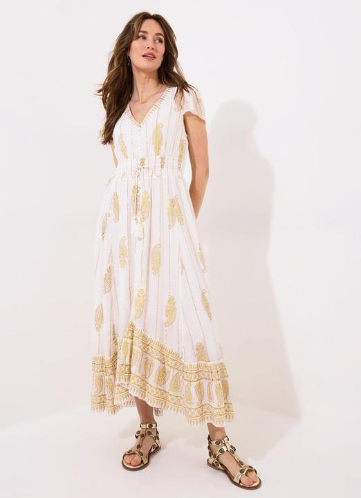 Immagine prodotto Joe Browns Summer Evening Cap Sleeve Shirred Waist Crinkle Dress (10)