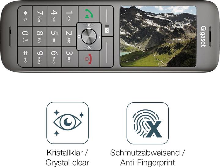 Produktbild Dipos Schutzfolie Klar für Gigaset CL660HX