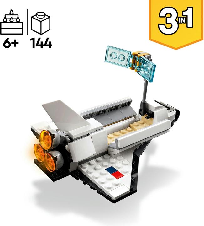 Produktbild LEGO Spaceshuttle (31134, LEGO Creator 3-in-1)