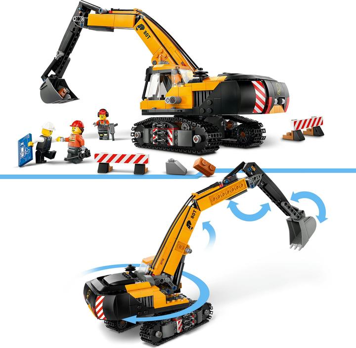 Immagine prodotto LEGO Escavatore cingolato (60420, LEGO City)