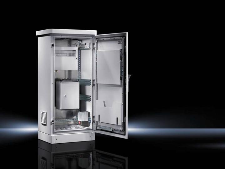 Rittal Outdoorgehäuse BxHxT 600x1200mmx500mm IP55 RAL 7035 (Speditionsversand)