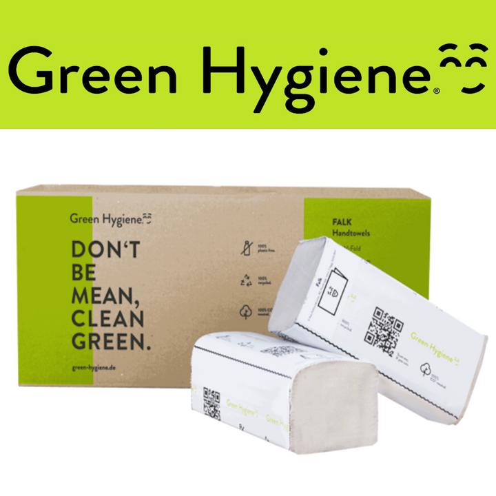 Produktbild Huchtemeier Papier FALK - Falthandtücher, Z-Falz, 25x23cm, 5000 Blatt - 100% CO2-neutral - (1 x)