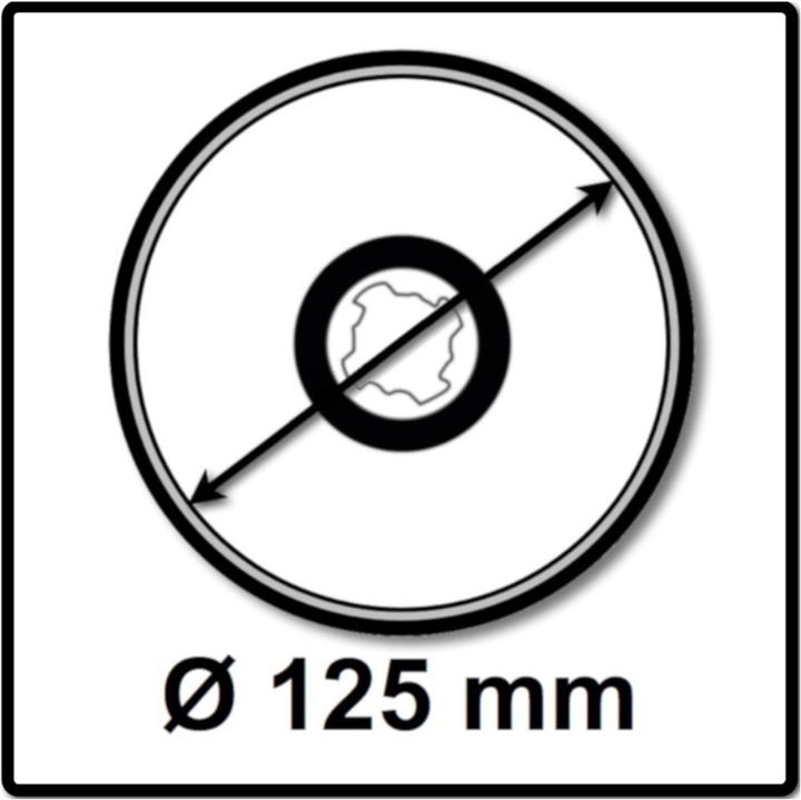 Produktbild Bosch Professional Bosch X-LOCK Diamant Metallscheiben Trennscheibe 125 x 22,23 mm ( 4x 2608900533 ) Expert 4 Stk. für