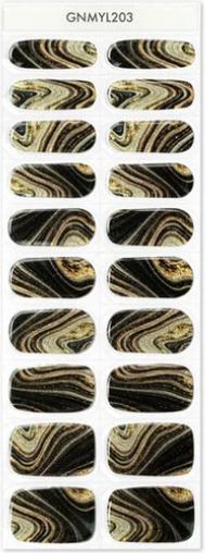 Actual product image MoYou London Gel Nail Strips (Nail varnish dryer)