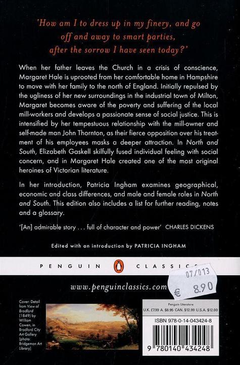 Produktbild North and South (Englisch, Elizabeth Gaskell, Patricia Ingham, 1996)