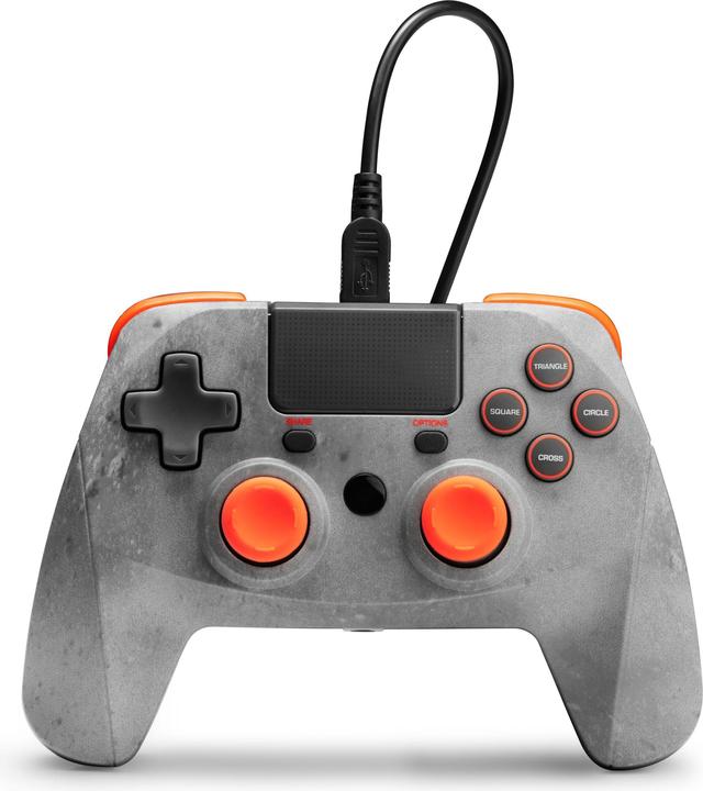 Image du produit Snakebyte Pad 4 S Wireless PS4 Controller - gris orange (PC, PS4)