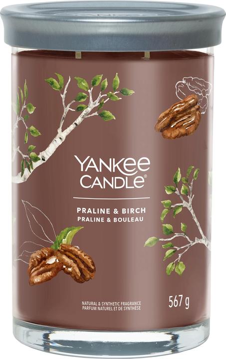 Yankee Candle Duftkerze Praline & Birch Signature Large Tumbler