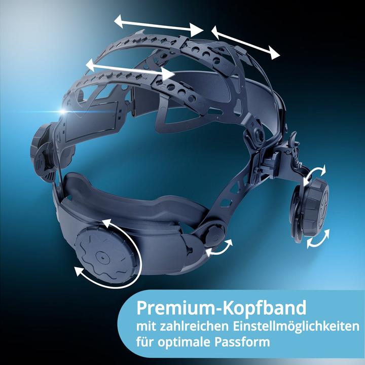 Produktbild Stahlwerk Schweisshelm RAPTOR 3-in-1 Automatik-Schweissermaske mit LED-Licht