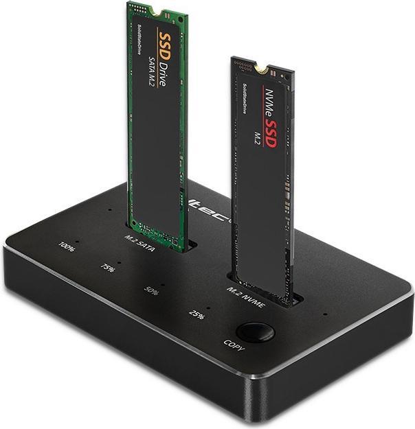 Qoltec M.2 SSD drive docking station