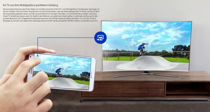 Actual product image Samsung Ue55js8080 (55", QLED, 4K)
