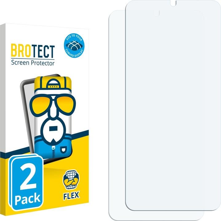 Actual product image BROTECT Fullscreen Protective Film Screen Protector Film Clear Transparent (2 Piece, Xiaomi Redmi 13C)