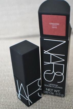 Actual product image NARS Cosmetics Lipstick Satin (Orgasm)