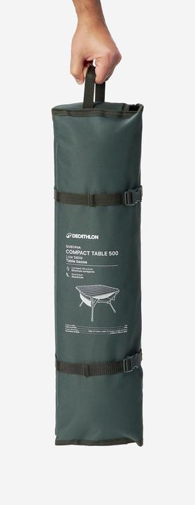 Produktbild Quechua Campingtisch niedrig 500 kompakt beige/grün