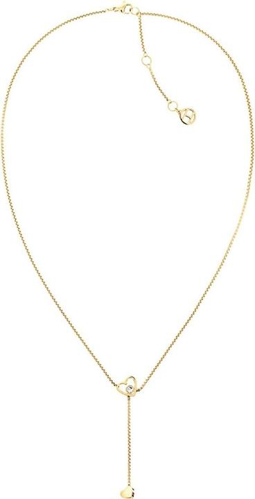 Tommy Hilfiger Hanging Heart Halskette (Edelstahl, 50 - 55 cm)