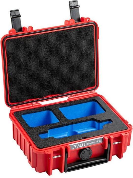 B&W International B&W action.case PP.23 rouge pour Insta360 X3 (x3)