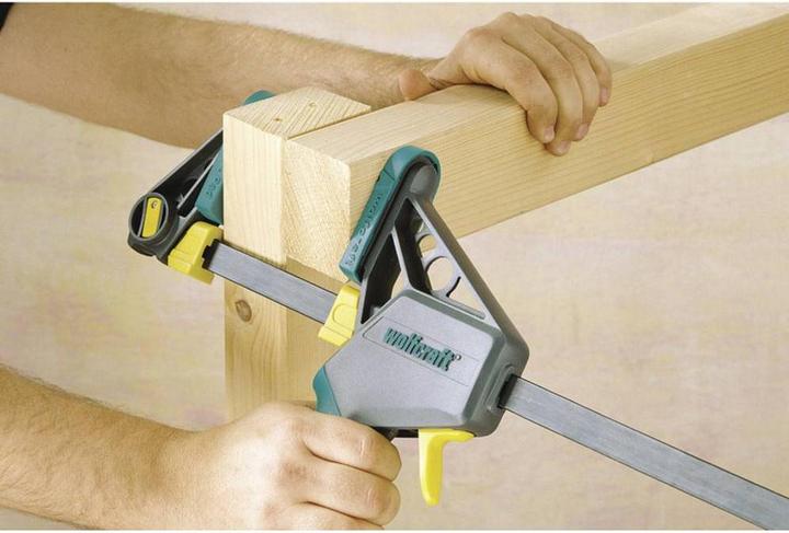 Produktbild wolfcraft Einhandzwinge EHZ „PRO“ 100/915 mm (915 mm)