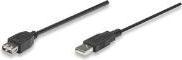 Immagine prodotto Manhattan Cavo di prolunga USB 2.0 (1.80 m, USB 2.0)