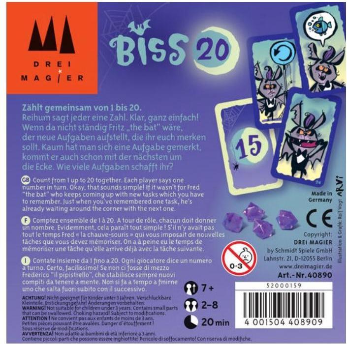 Actual product image Schmidt Spiele Biss 20 (German)