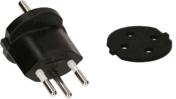 Actual product image Max Hauri Power plug adapter (Type 12, CEE 7/7)