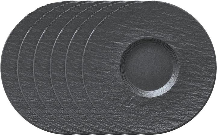 Kaffeeuntertasse 6 Stk Manufacture Rock (6 x)