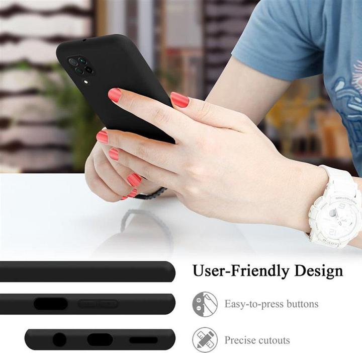 Actual product image Cadorabo TPU Liquid Silicone Case Cover (Huawei Nova 7i, Huawei Nova 6 SE, Huawei P40 Lite)