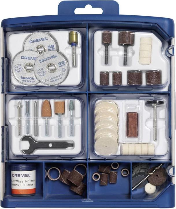 Produktbild Dremel Mehrzweck-Zubehörset 100 tlg.