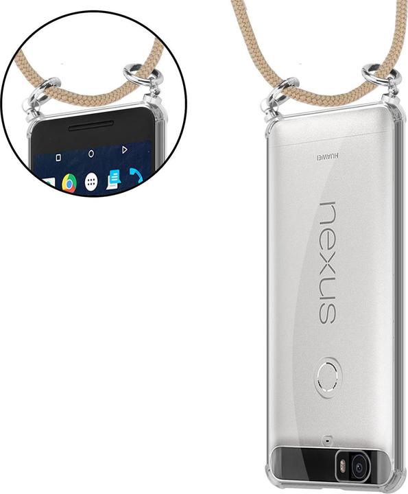 Produktbild Cadorabo TPU Handy Kette SILBER Cover