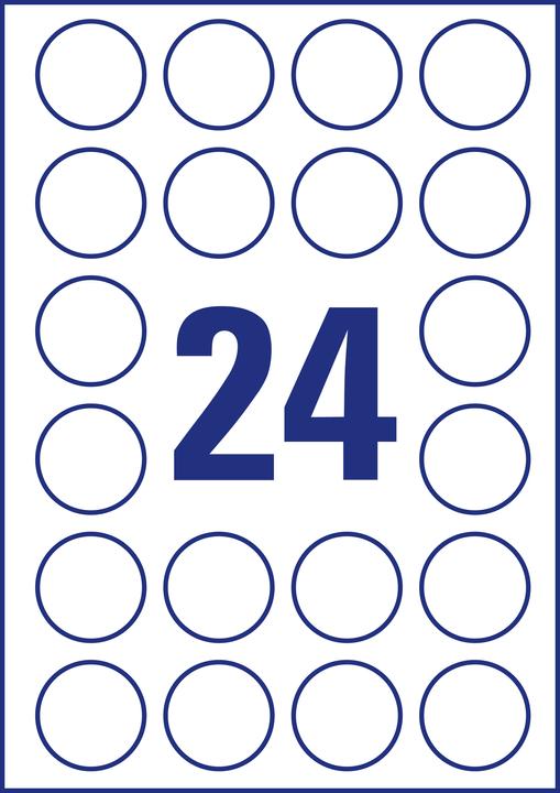 Actual product image Avery Heavy Duty Laser Labels