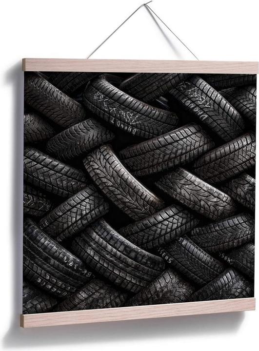 Actual product image Trenddeko Flour - tires (100 x 100 cm)