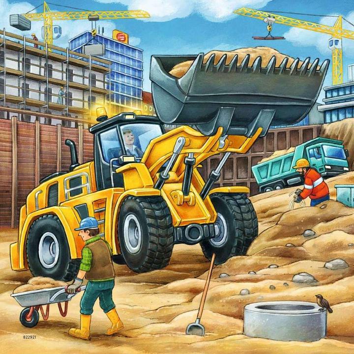 Immagine prodotto Ravensburger Grandi veicoli da costruzione (49 pezzi)