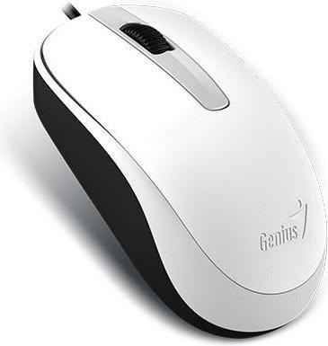 Actual product image Genius KYE 310105107 optical mouse with cable DX-120, White (Cable)