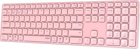 Actual product image Rapoo E9800M MULTI-MODE WL KEYBOARD PK (DE, Wireless)