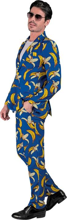 Produktbild Widmann Party Fashion Anzug mit Neon Bananen Muster Jackett & Hose (XL)