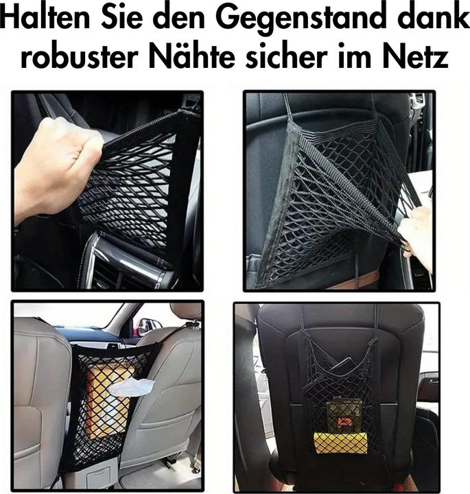 Produktbild Suba Hunde-Auto-Netz-Barriere (Hund, Sicherheitsverschluss)
